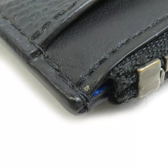 Auth LOUIS VUITTON Monogram Eclipse Coin Card Holder Coin Purse authentic - Picture 3 of 15